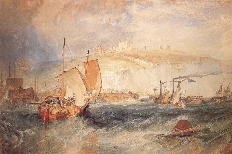 J.M.W. Turner Dover Castle Sweden oil painting art